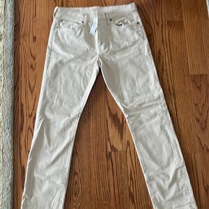 JCrew Men’s garment-dyed five pocket pants